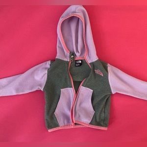 6-12 Months The North Face fleece jacket